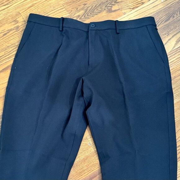X Suit Black Flat Front Dress Pants. Size 40 - Picture 2 of 8